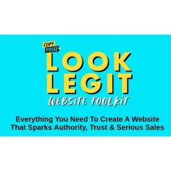 LOOK LEGIT website Toolkit and Bonuses by Alex Cattoni