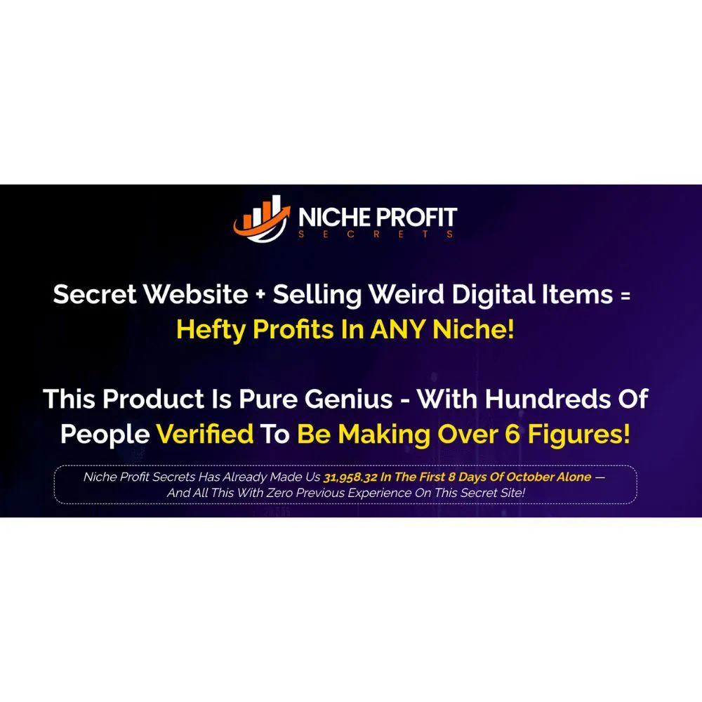 Niche Profit Secrets by James Renouf