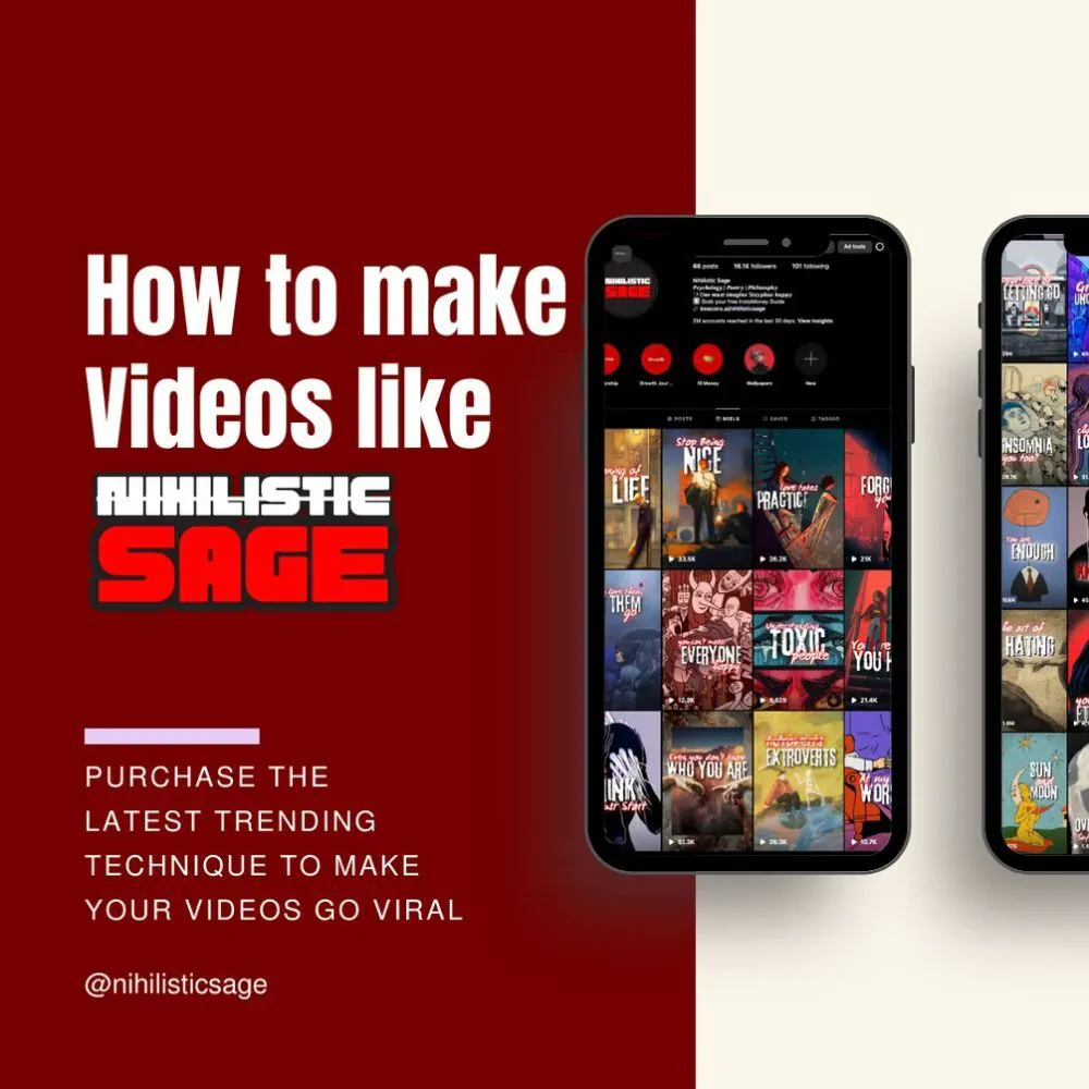 How To Make Videos Like NihilisticSage by NihilisticSage